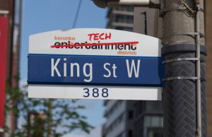 King St W Toronto Tech District