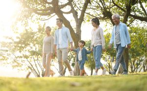 inheritance-asian-family-three-generation-walking-together
